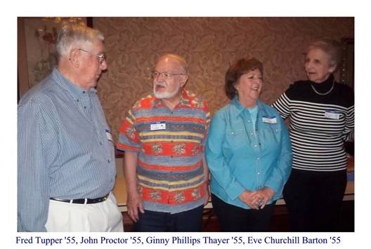 Ted T, John Proctor, Ginny Phillips,Eve Churchill Barton '55.jpg