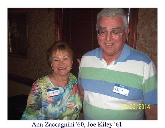 Ann Zaccagnini Sias '60, Joe Kiley '61.jpg