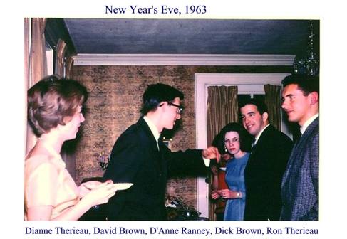 Dianne, Ron, Dave, Dick and D'Anne circa 1963