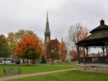 The Natick Days festival typically takes place on the common. 