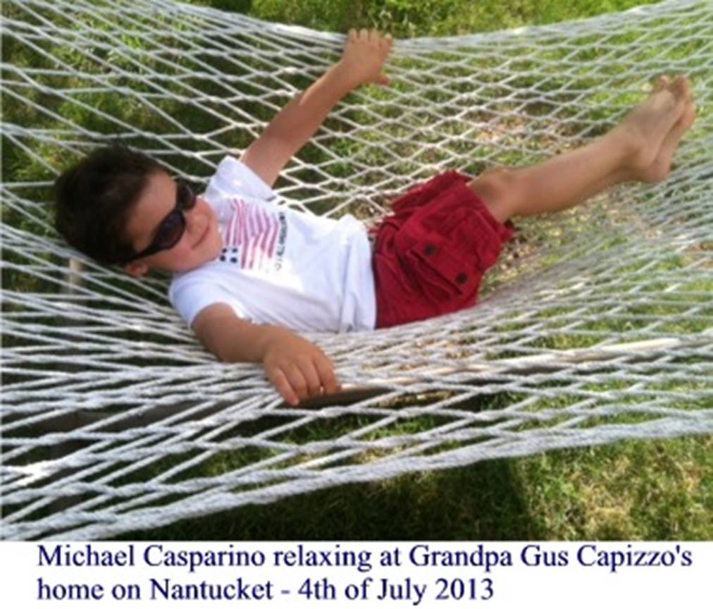 Capizzo grandchild - 4th of July